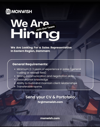 Dammam, Jobs, Sales Executive