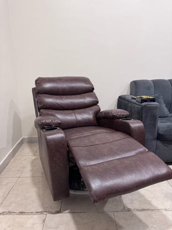 Jeddah, Furniture, SAR 800,  Recliner Chair With Rocking And Swivel Function Brown