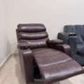 SAR 800,  Recliner Chair With Rocking And Swivel Function Brown