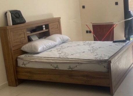 Riyadh, Furniture, SAR 1000,  Bedroom Set - Bed, Matress & Wardrobe 3 Door