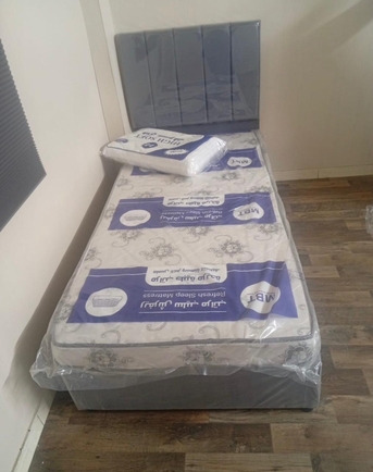 Jeddah, Furniture, SAR 5,  New High Quality Single Bed Frame And Mattress Available