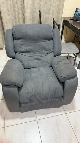 Jubail, Furniture, SAR 100,  Recliner Chair With Rocking & Extendable Footrest &ndash; Fully Functional