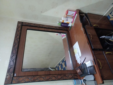 Riyadh, Furniture, SAR 250,  Double Bed, Almirah,mirror.