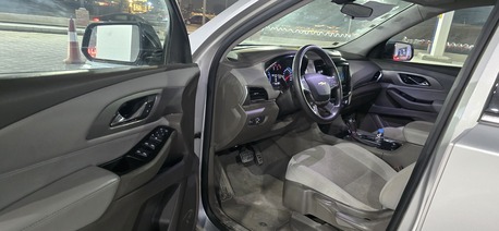 Khobar, Vehicles, Cars & Trucks , SAR 67000,  Chevrolet Traverse,  2019,  Automatic,  167000 KM,  Agency Maintained Traverse , Silver, Fully  &ndash; SUV, Km 165,000 Only, Camera