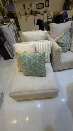 Irqah, Furniture, SAR 350,  L-Shaped Sofa + Side Couch &ndash;  SAR 350