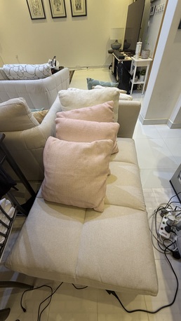 Irqah, Furniture, SAR 350,  L-Shaped Sofa + Side Couch &ndash;  SAR 350