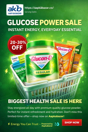 New Delhi, Food, INR 100,  Aapkabazar Glucose Powder Offer &ndash; Stay Energized Daily