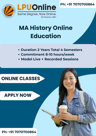 Punjab, Education, MA History (Online) | LPU Distance Learning