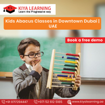Dubai, Lessons Offered, Kids Abacus Classes In Downtown Dubai | UAE