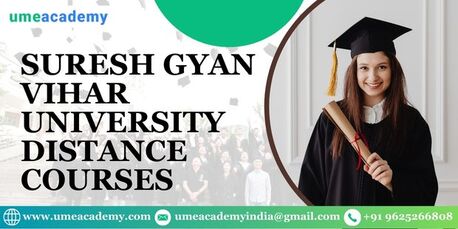 Jaipur, Lessons Offered, Suresh Gyan Vihar University Distance Courses