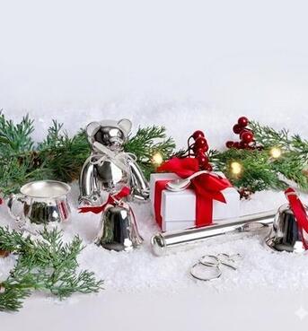 New York, Jewelry, Explore Luxury Silver Christmas Ornaments At Krysaliis