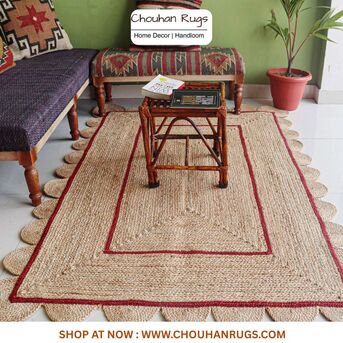 London, Furniture, USD 100,  The Most Durable Braided Jute Area Rug For High Traffic Room