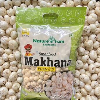 Faridabad, Food, INR 400,  Best Makhana Price 250 Gm &ndash; Premium Quality Fox Nuts By Naturefam