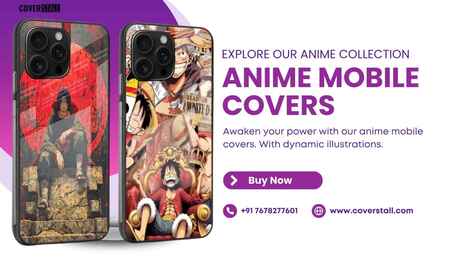 New Delhi, Printing, Anime Mobile Covers&mdash;Coverstall