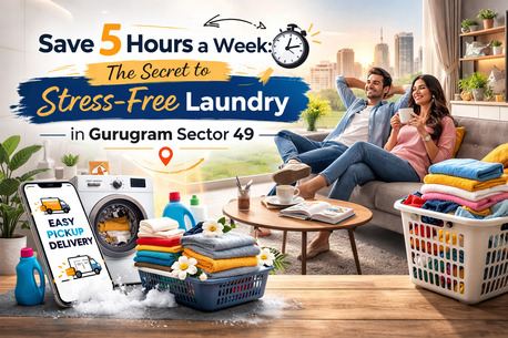 Gurgaon, Cleaning, Save 5 Hours A Week: The Secret To Stress-Free Laundry In Gurugram Sector 49