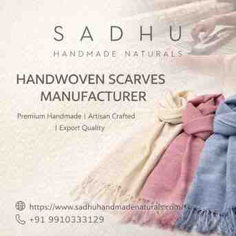 New Delhi, Clothing & Accessories, Trusted Handwoven Scarves Supplier & Manufacturer