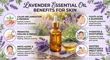 New Delhi, Health, Lavender Essential Oil Benefits For Skin: Natural Glow Secret For Healthy, Clear & Radiant