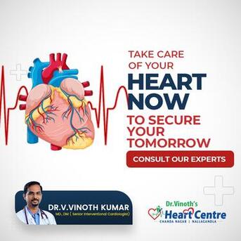 Hyderabad, Health, Cardiology Clinics In Madinaguda | Dr Vinoth Kumar