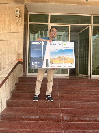 Jeddah, Electronics, SAR 700,  43" Prime Smart TV
