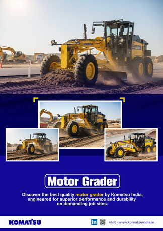 Chennai, Vehicles, Cars & Trucks , Komatsu India,  2026,  100 KM,  Best Motor Grader By