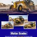 Komatsu India,  2026,  100 KM,  Best Motor Grader By
