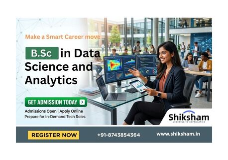 New Delhi, Education, Make A Smart Career Move With BSc In Data Science And Analytics | Get Admission Today
