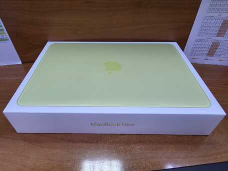 Al Sulaymaniyyah, Tablet Computers, SAR 2700,  Macbook Neo Laptop 13-inch (256GB/8GB) Citrus - Brand New