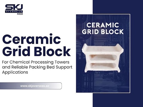 Dubai, Business, High-Strength Ceramic Grid Blocks For Industrial Use