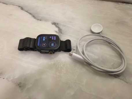 Al Sulaymaniyyah, Mobile Phones, SAR 2000,  Apple Watch Ultra 2 (GPS+Cell) Black Titanium Milanese Loop