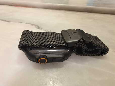 Al Sulaymaniyyah, Mobile Phones, SAR 2000,  Apple Watch Ultra 2 (GPS+Cell) Black Titanium Milanese Loop