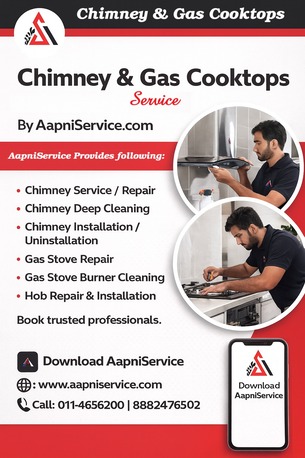 New Delhi, Household, Best Chimney Cleaning & Kitchen Chimney Service At Home