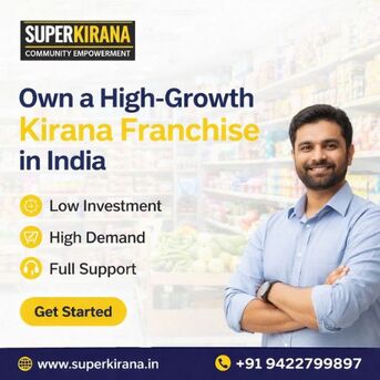 New Delhi, Businesses For Sale, Start A High-Demand Kirana Franchise Business In India
