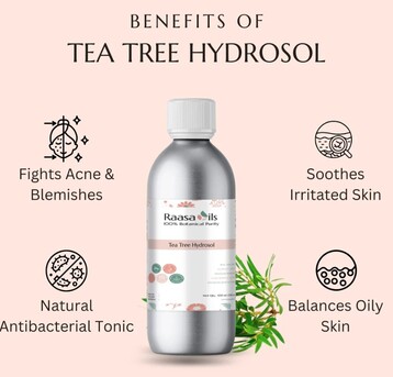 Noida, Health & Beauty Items, INR 199,  Tea Tree Hydrosol For Cosmetic & Beauty Products | Raasa Oils
