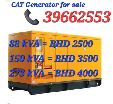 Riffa, Machinery, Urgently Sale For Second Hand Used CAT Generators