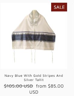 Jerusalem, Clothing & Accessories, Experience The Timeless Elegance Of Tallit At Galilee Silks!