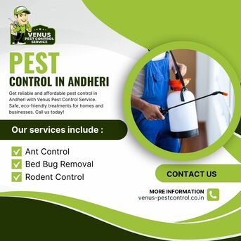 Mumbai, Pest Control, Pest Control In Andheri - Venus Pest Control