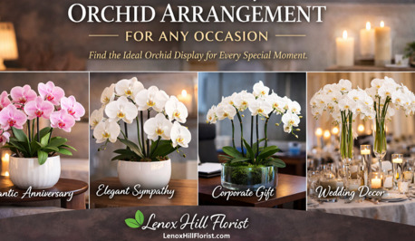 New York, Farm & Garden, Stunning Orchid & Flower Bouquets &ndash; Same-Day Delivery In NYC!