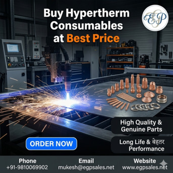 Haryana, Machinery, Buy Hypertherm Consumables At Best Price
