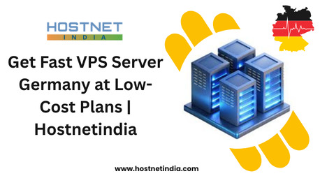 Berlin, Software, EUR 16,  Get Fast VPS Server Germany At Low-Cost Plans | Hostnetindia