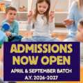 APRIL ADMISSION Now OPEN!