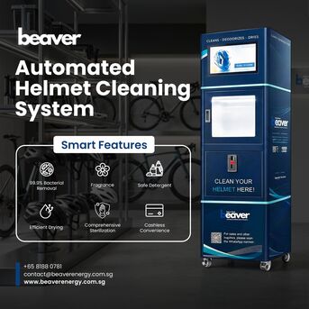 Bukit Timah, Business, Innovative Helmet Cleaner Machines For Fast & Hygienic Sanitization