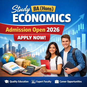Jaipur, Lessons Offered, Study BA (Hons) Economics &ndash; Admission Open 2026, Apply Now