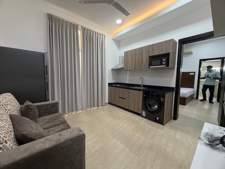 Salmaniya, Apartments/Houses, BHD 230/month,  1 BR,  1 Bedroom Fully Furnished Flat For Rent With Ewa