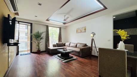 New Delhi, Apts/Flats Wanted, INR 11954/day,  Furnished,  1 BR,  600 Sq. Feet,  BluO 1BHK Green Park -Balcony, Lift, Parking