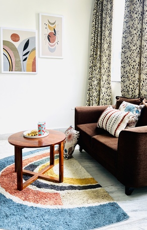 Mumbai, Apts/Flats Wanted, INR 5228/day,  Furnished,  Studio,  450 Sq. Feet,  BluO Studio - Defence Colony - Kitchen, BathTub