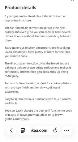 Riyadh, Household Items, SAR 2500,  IKEA Oven With Cabinet