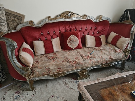 Al Rehab, Furniture, SAR 400,  5 Seater Sofa Set And Another 5 Seater Sofa Together