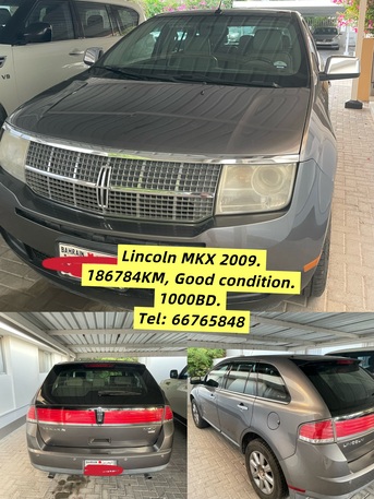 Budaiya, Vehicles, Cars & Trucks , BHD 1000,  Lincoln MKX,  2009,  Automatic,  186784 KM,