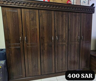 Jubail, Furniture, SAR 350,  Wardrobe- 6 Door- 350 SAR And Sofa 7 Seater- 150 SAR For Sale
