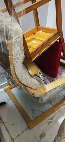 Al Masiaf, Furniture, SAR 1200,  L-shape With Dining Table+ 4 Chairs+ Relaxing Chair